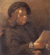 The Artist-s Son,Titus van Rijn,Reading Rembrandt